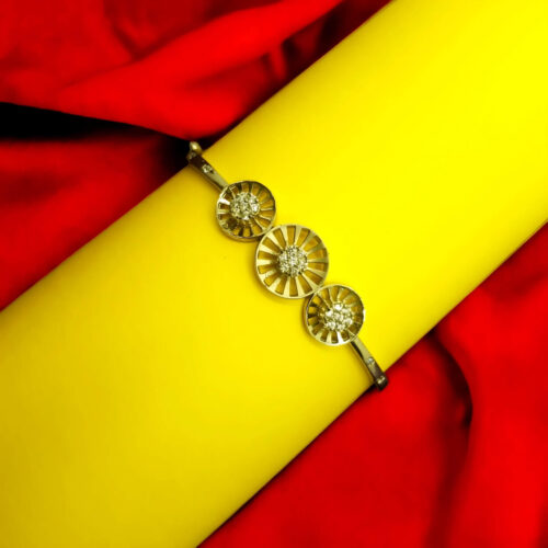 925 Silver floral shape bracelet