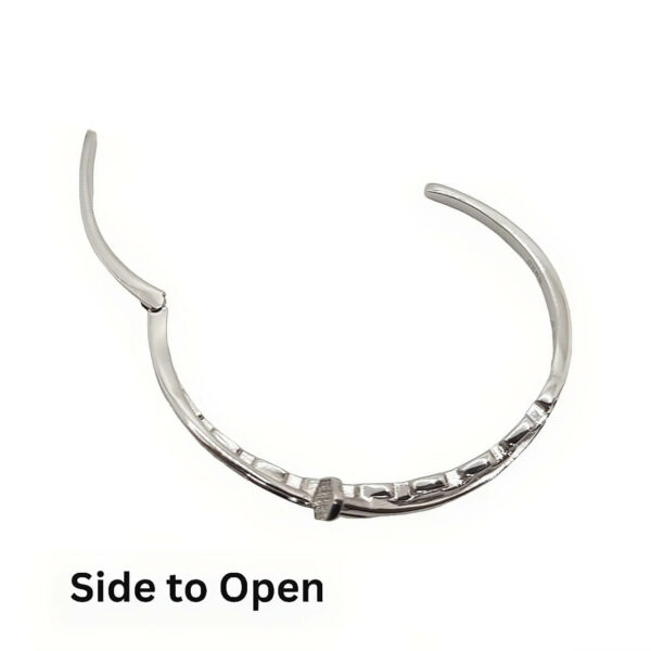925 Sterling Silver Nail Bracelet