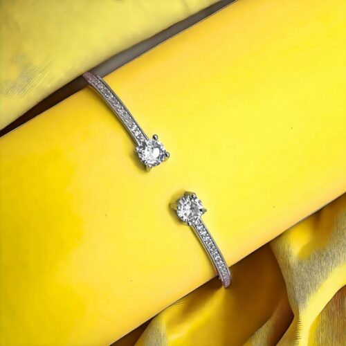 925 Sterling Silver Zircon Bracelet