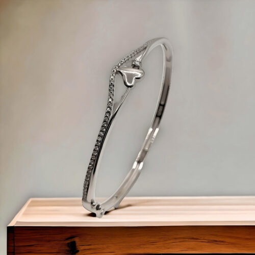 925 Sterling Silver Heart Bracelet