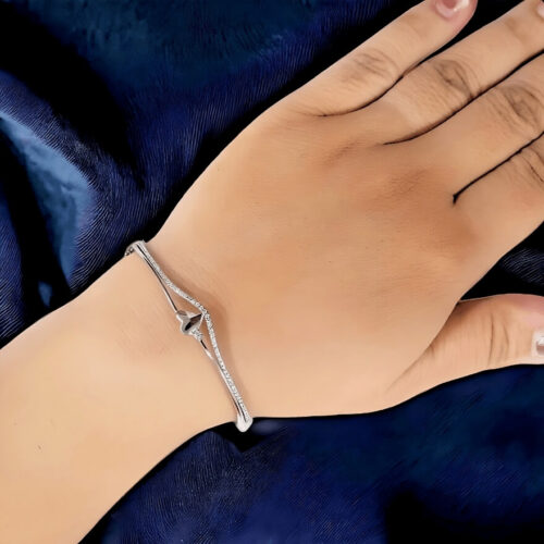925 Sterling Silver Heart Bracelet