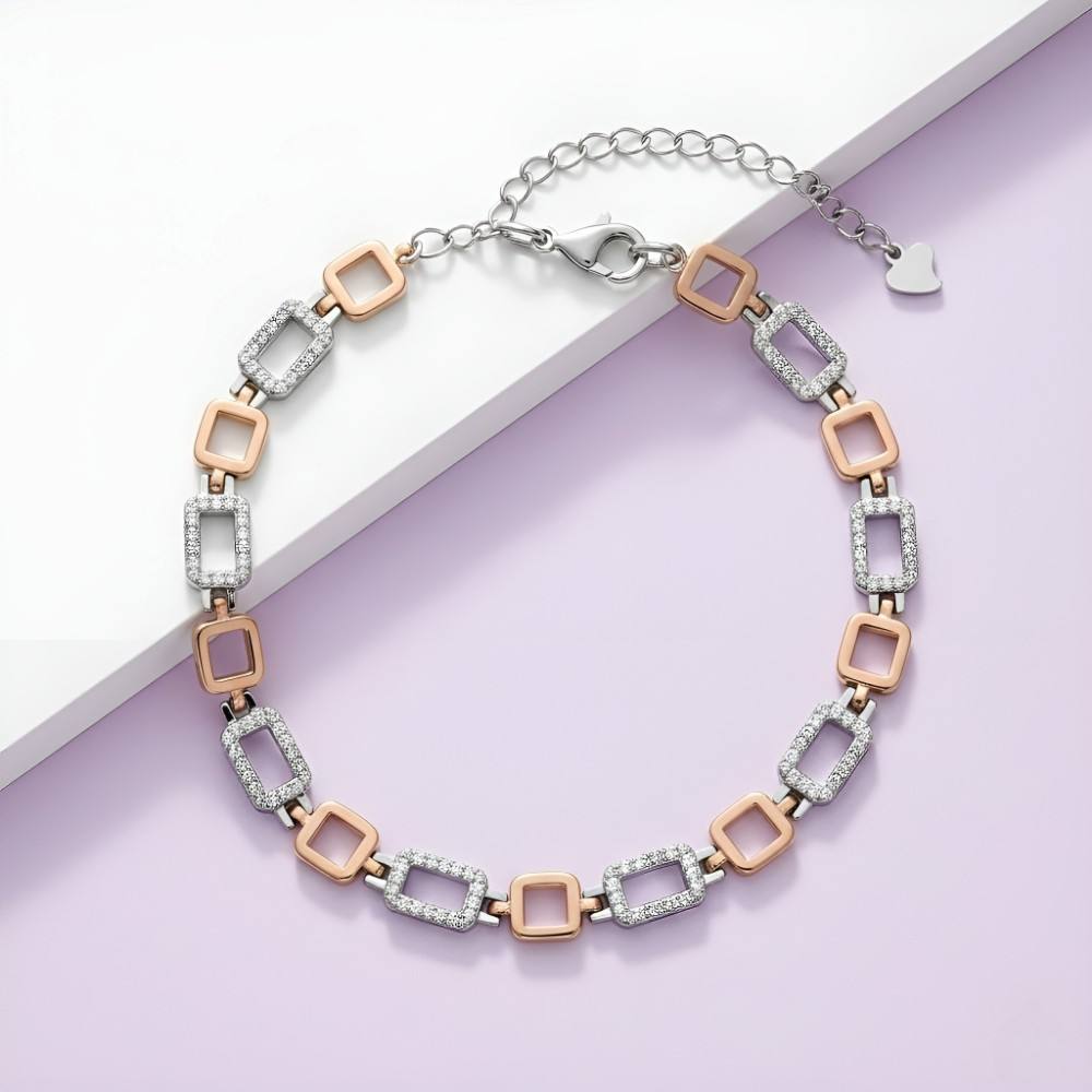 LTBR195 Designer Silver Bracelet for Women