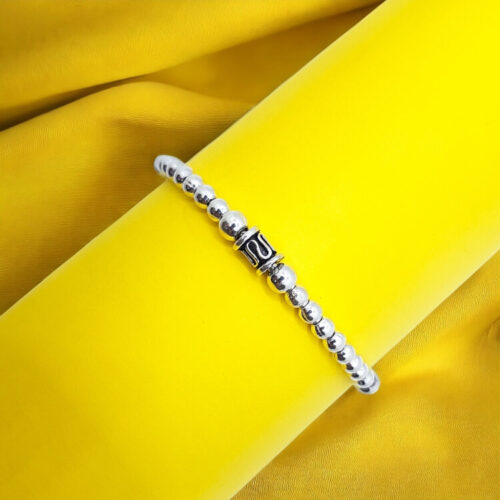 Silver Beads Bracelet