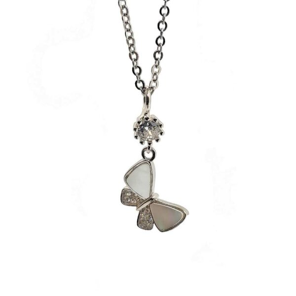 925 Silver Butterfly Necklace