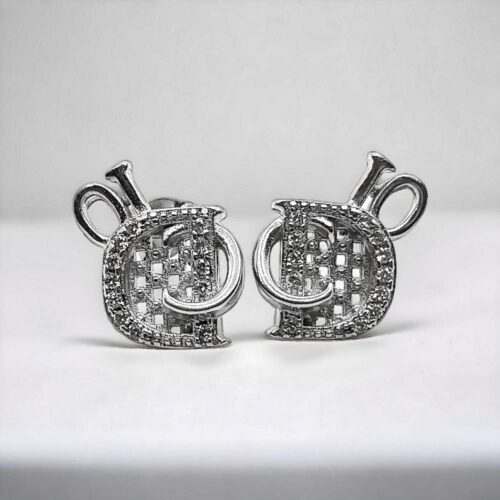 925 Silver Branded Studs