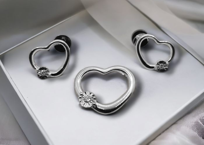Silver Pendant Set
