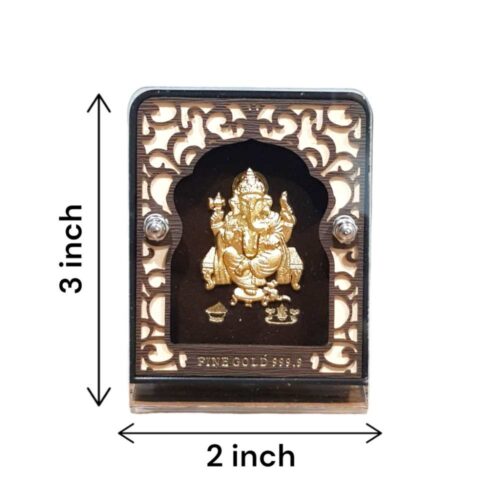 999 gold ganesh frame