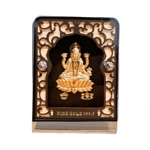 999 gold lakshmi frame