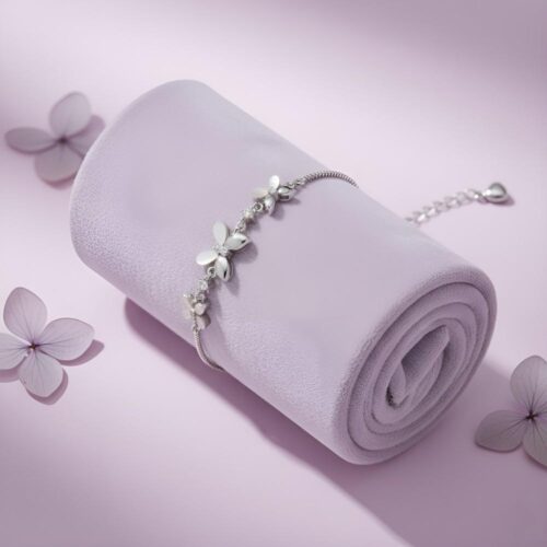 Silver Butterfly Bracelet